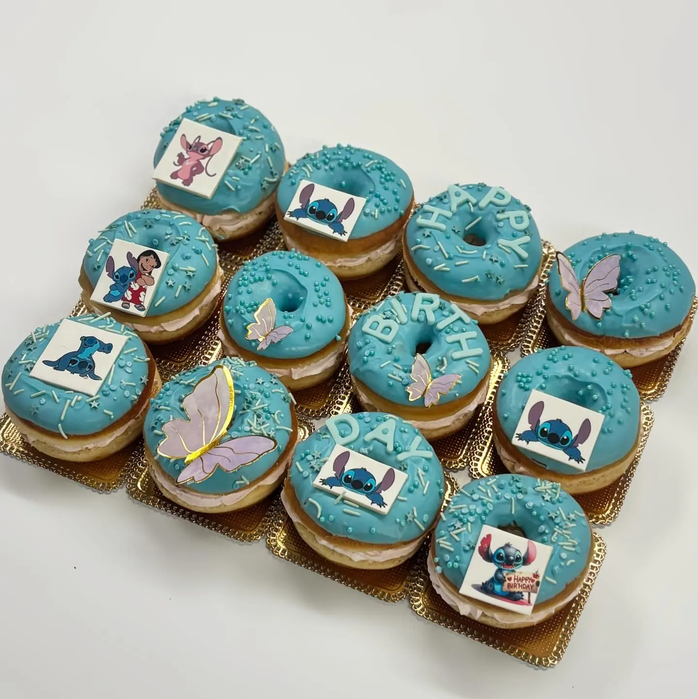 Special decorated birthday donuts - Love Sugar & Dough Calgary NW